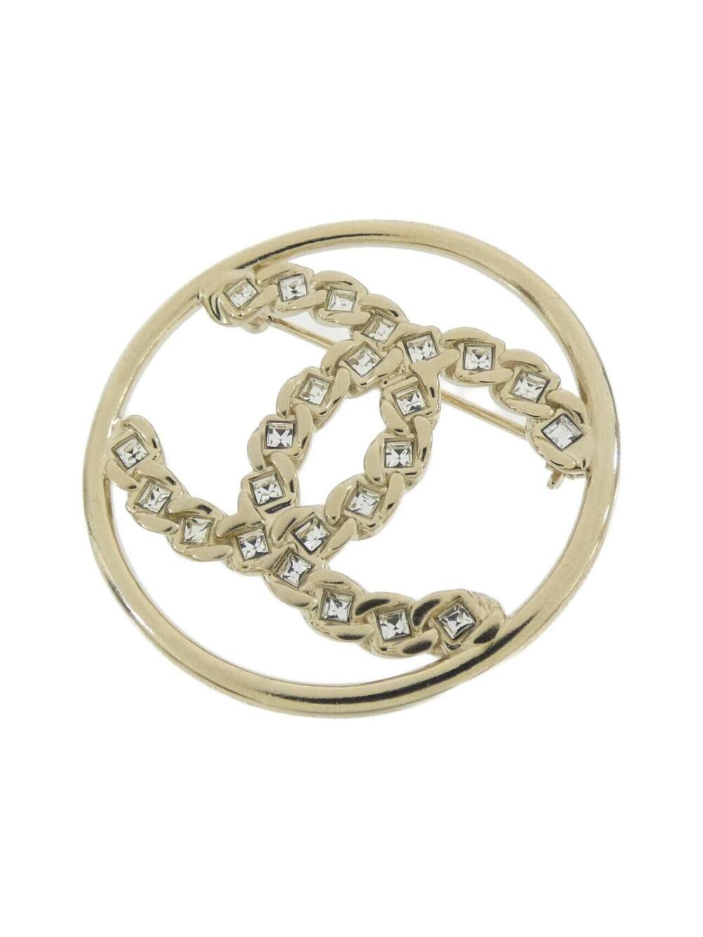 Chanel Brooch Gold-Tone Metal #371482C99B